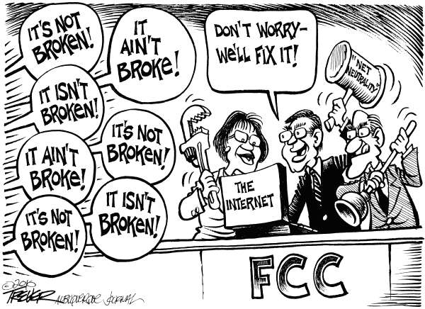 Attention FCC -- The Internet Isn't Broken! 
